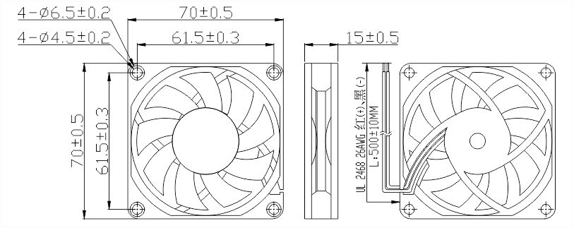 24v香蕉视频免费污版APP7015安装尺寸图 24v香蕉视频免费污版APP7015安装尺寸图